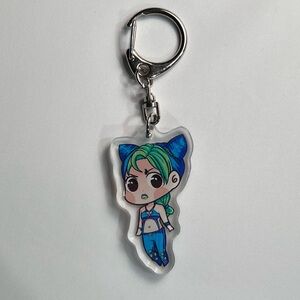Jojo's Bizarre Adventure Jolyne Fan Art Anime Acrylic Keychain